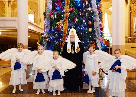 Ёлка в Храме Христа Спасителя